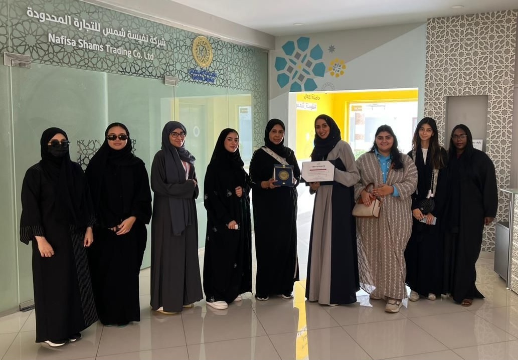 Visit of the College of Business and Administration to Nafisa Shams Academy